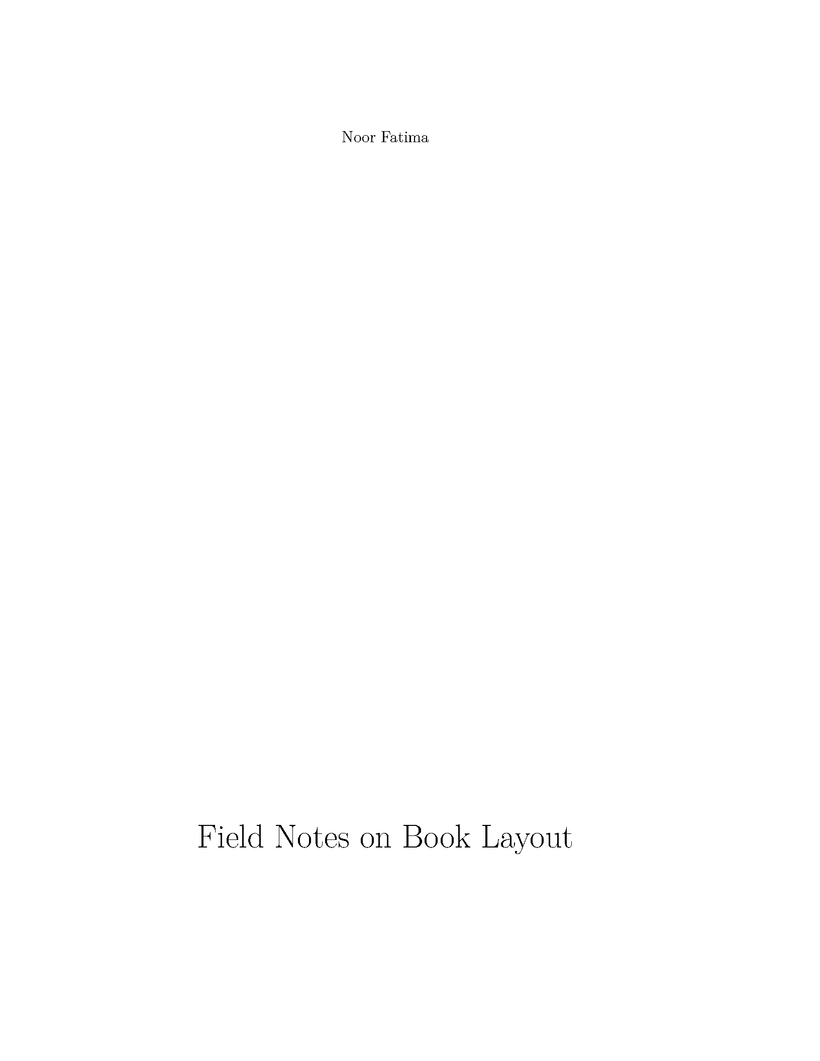 First page of bookest