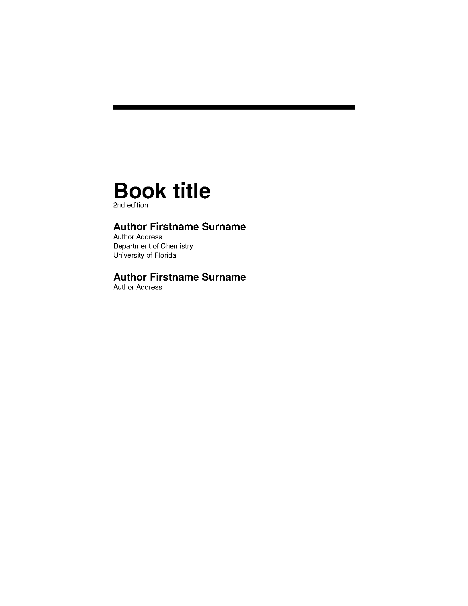 First page of Elsevier Book