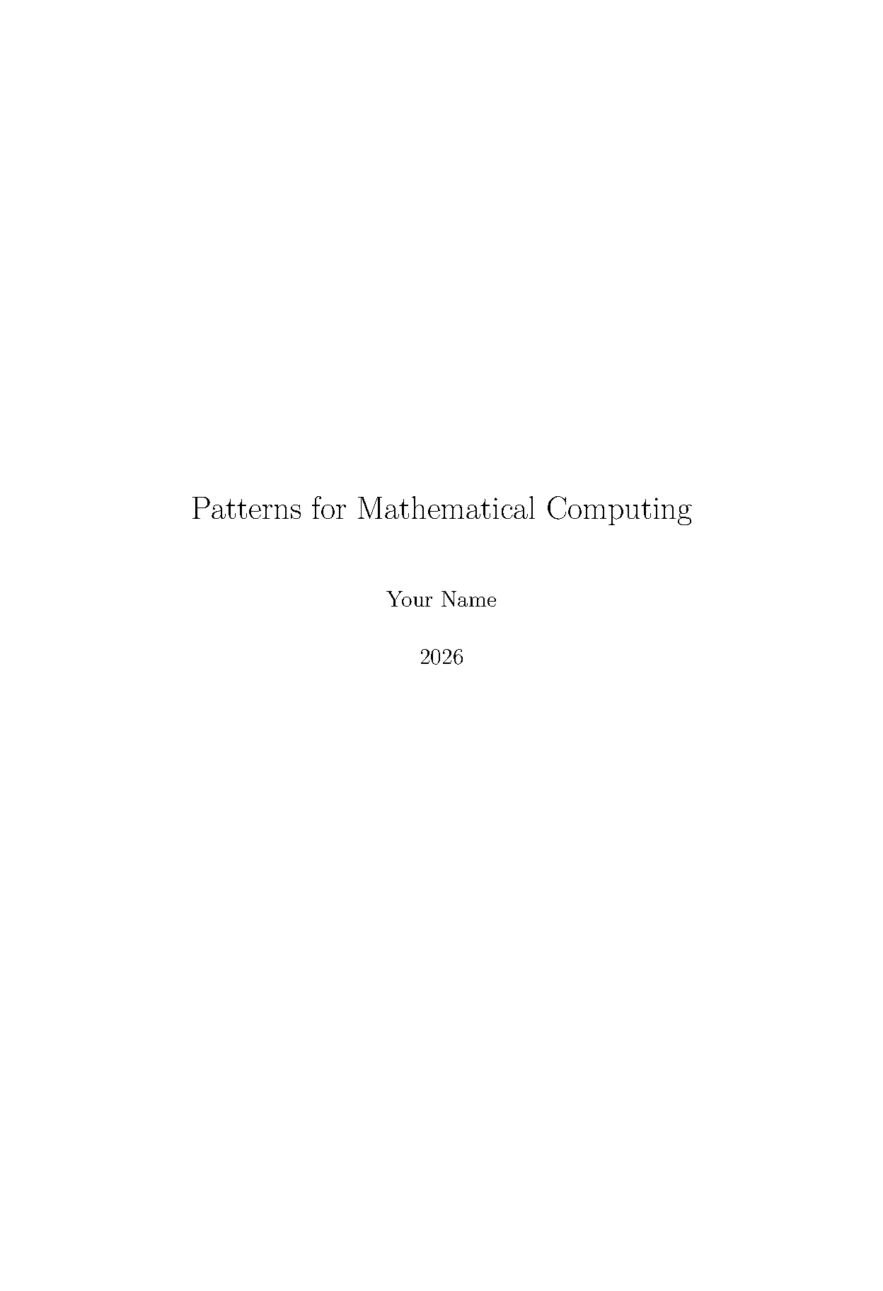 First page of MathsCodeBook