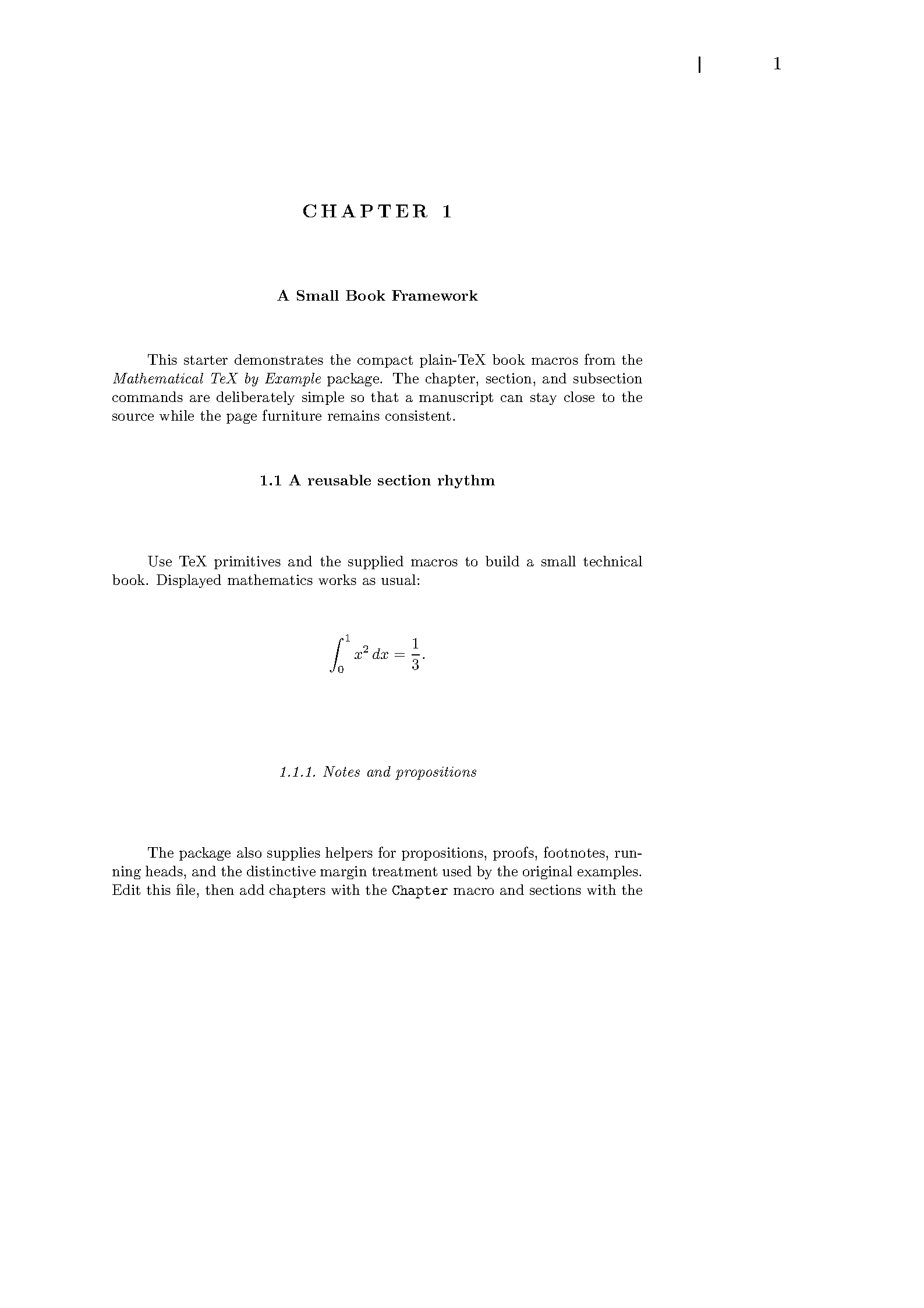First page of MTBE Book