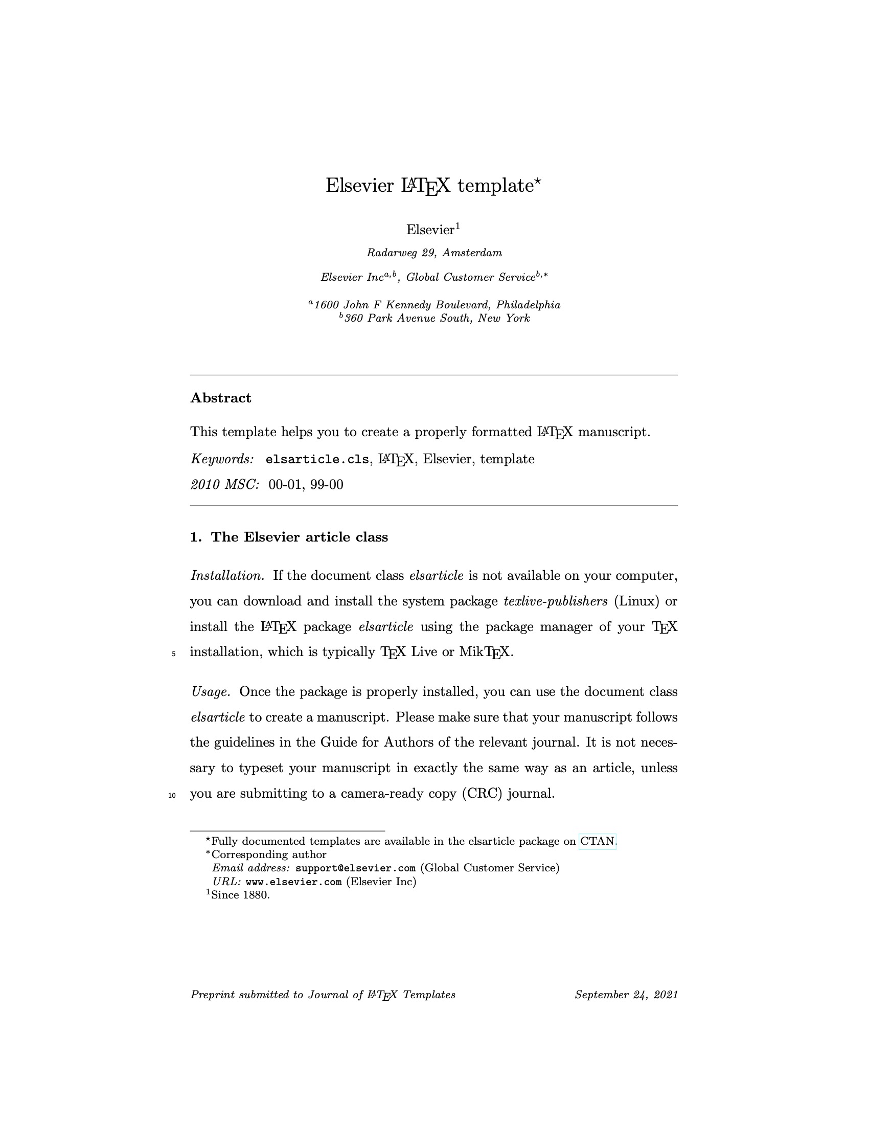 research paper of elsevier