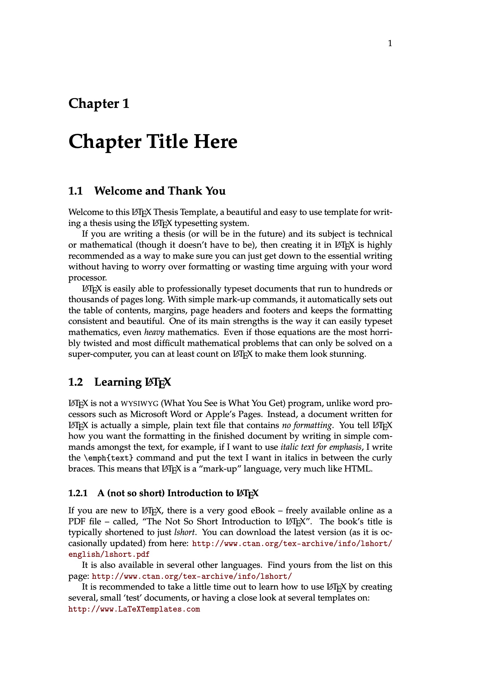 strathclyde latex thesis template