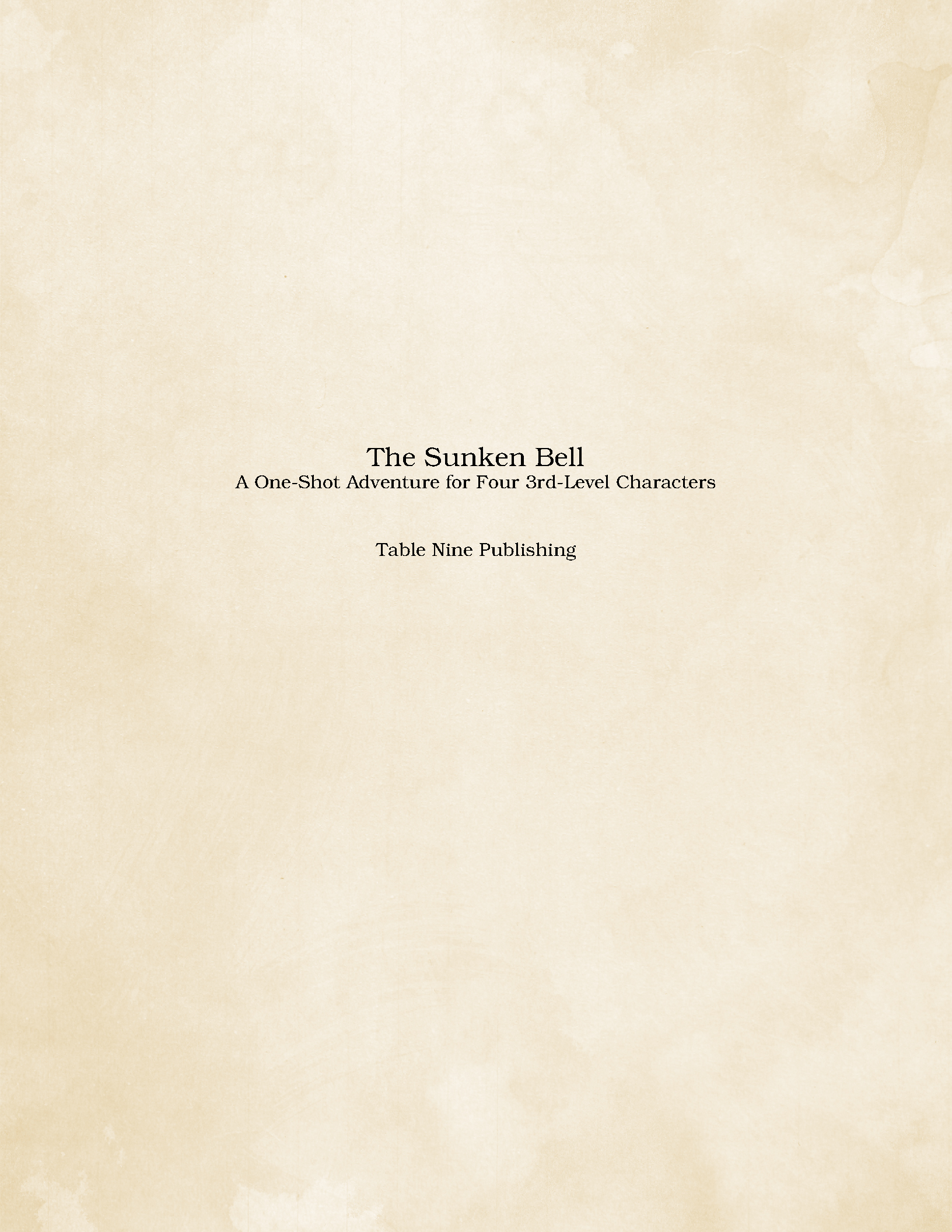 First page of the D&D 5e Sourcebook template