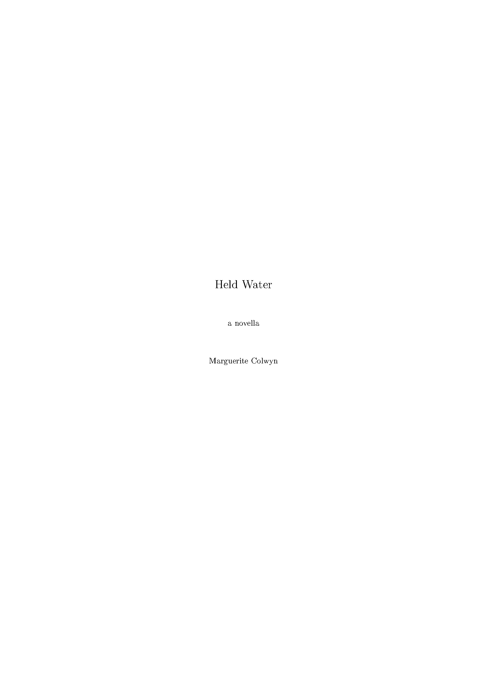 First page of the Minimalist Book Title Page template