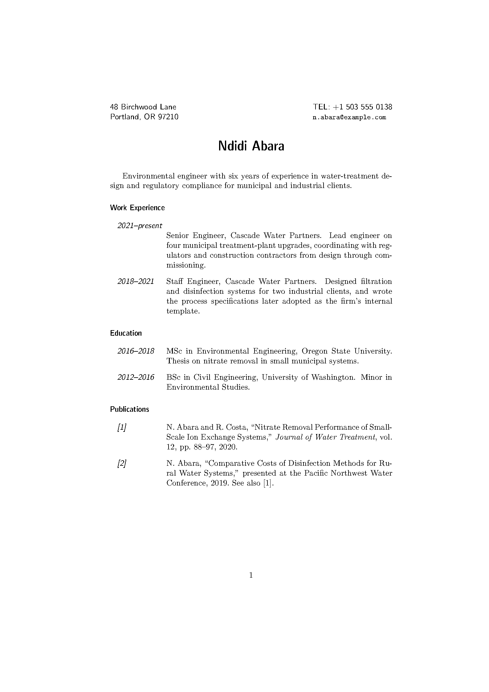 First page of SimpleCV